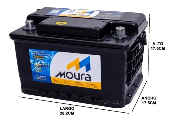 00601 BATERIA MOURA 12X75 M24KD - Imagen 4