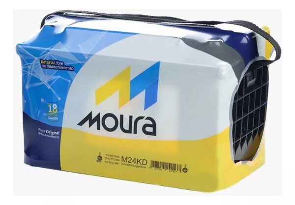 00601 BATERIA MOURA 12X75 M24KD