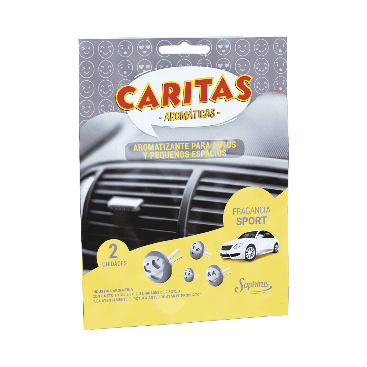 PERFUME CARITAS SPORT SAPHIRUS - Imagen 2