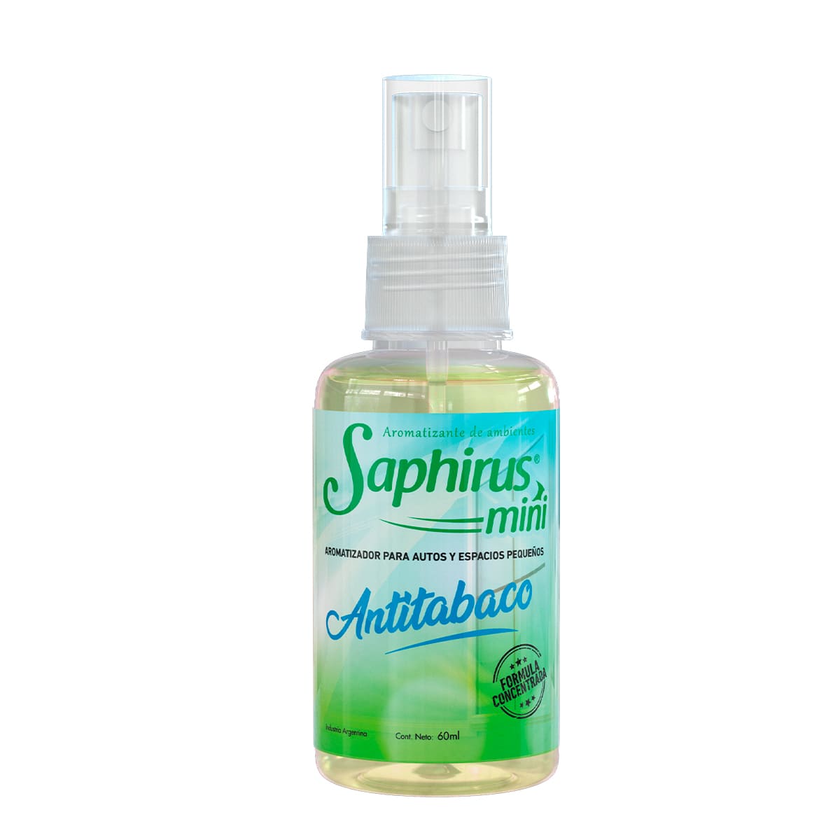 AROMATIZADOR MINI ANTITABACO SAPHIRUS 60 ML