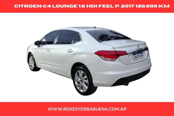 CITROEN C 4 LOUNGE 1.6 HDI FEEL PK 2017  126.000 KM - Imagen 4